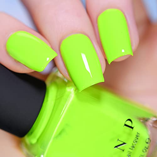 Ilnp Playlist - Glowing Neon Lime Cream Nail Polish #TOP3