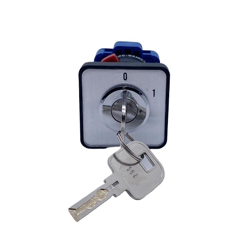 KLVN Llave de Bloqueo de LW26-32F, Fuente de alimentación monofásica, Corte de Control Principal, Encendido y Apagado, Interruptor de Leva Universal de 32A