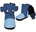 Produktbild alles-meine.de GmbH Thermo - Überziehschuhe/Lauflernschuhe - Elefant - blau - Größe: 9 Monate bis 1,5 Jahre/Gr. 21-22 - Fleece gefüttert - mit langem Schaft & Klettvers..