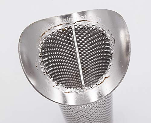 Colador para drenaje de zanja 4 x 8 pulgadas acero inox miniatura 4