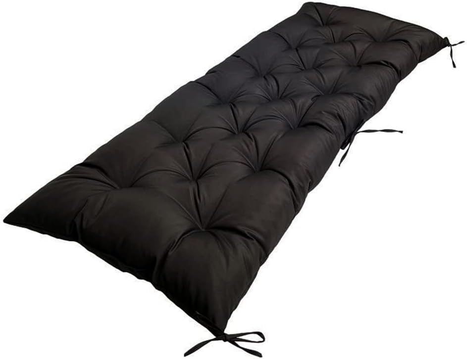 Srutirbo Waterproof Outdoor Bench Cushion, 48"x20", Swing Cushion Patio Furniture Cushions 3 Seater, for Garden Patio Furniture Lounger Bench (Leaf, 48x20 in)
