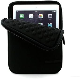 10 inch Tablet Sleeve Neoprene Shock Proof Pouch Protective Case for iPad 10.2 iPad 9.7 iPad Air 10.5 Samsung Galaxy Tab Active4 Pro 10.1 Tab S6 Lite 10.4 Microsoft Surface Go 4 3 10.5 Black