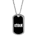 GRAPHICS & MORE Ethan - Name Military Dog Tag Luggage Keychain