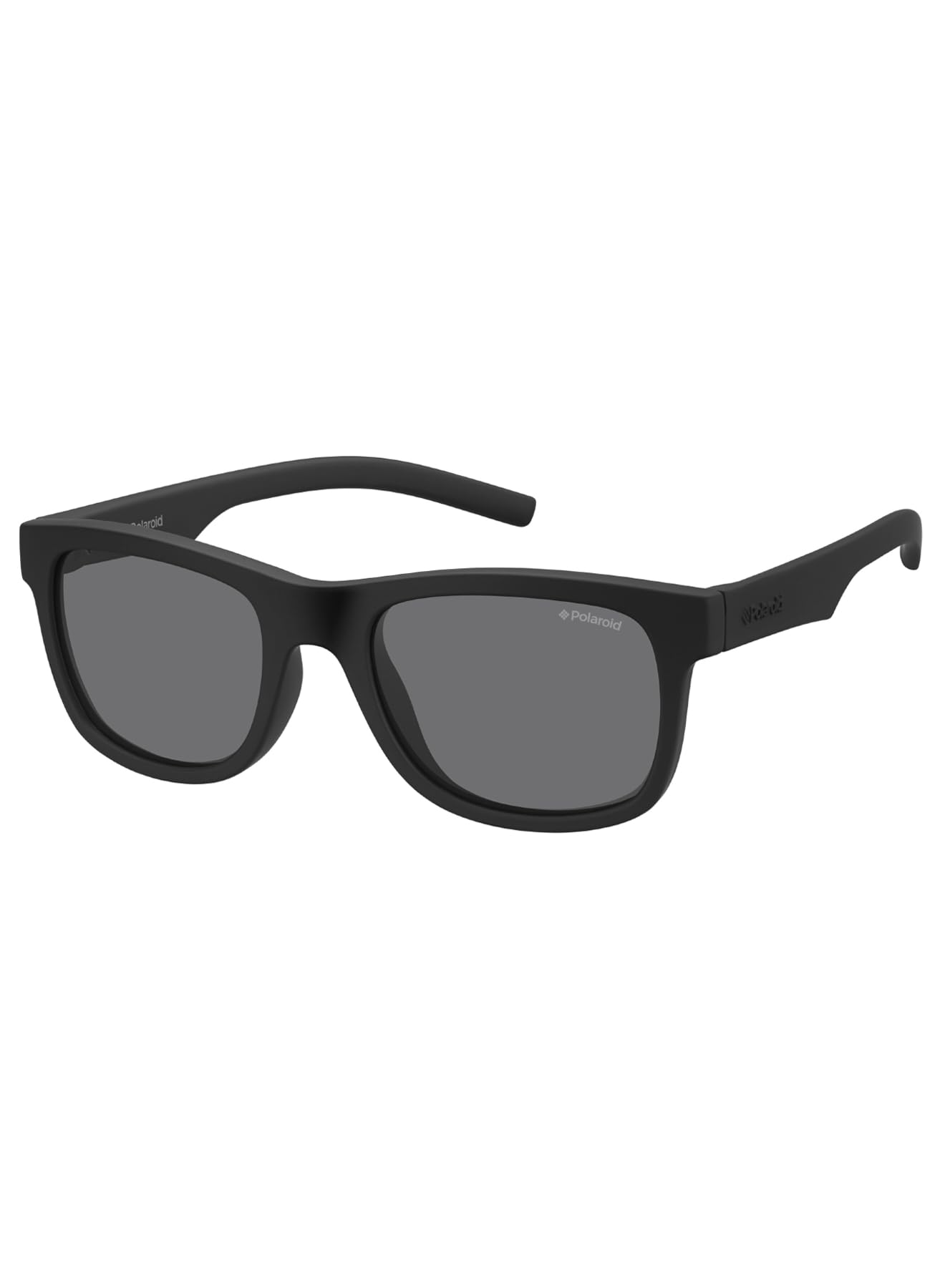 Polaroid, pld 8020/s occhiali da sole, Occhiali da sole bambini e ragazzi, rubber black, 46