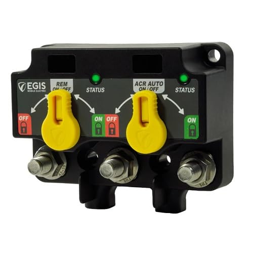 EGIS 8820-1530 - XD Flex 2 Dual - (Relay/VSR), w/Knobs - 6P DTM