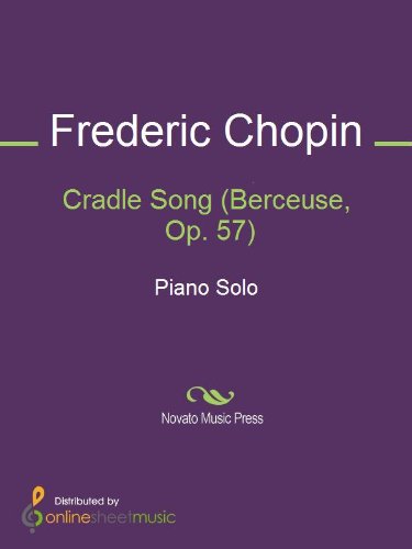 Preisvergleich Produktbild Cradle Song (Berceuse, Op. 57) (English Edition)