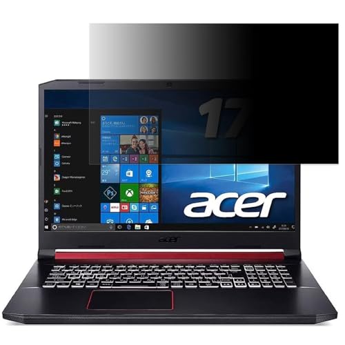 acer AN517-51-F58U5 (Nitro 5) 17.3�C���` 16:9 �Ή� �`�����h�~�t�B���� �v���C�o�V�[�t�B���^�[ �u���[���C�g�J�b�g ���˖h�~ PC �p�\�R�� ���j�^�[ �̂������h�~ ��ʕی� �ی�V�[�g ���E�ȒP ���ʎg�p