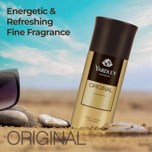 Yardley Original Body Spray For Men Fresh Fragrance For Masculine Elegance 150ml - Elevate Your Presence with Timeless Sophistication