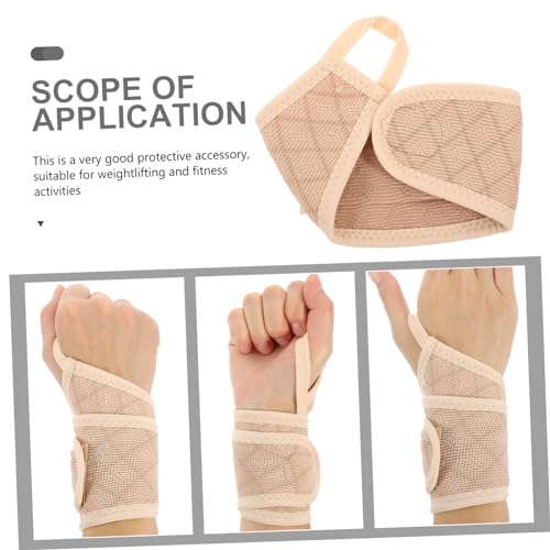 Balacoo 2 Unidades pulseira envoltórios de pulso de ginástica alças de levantamento acessórios de ba