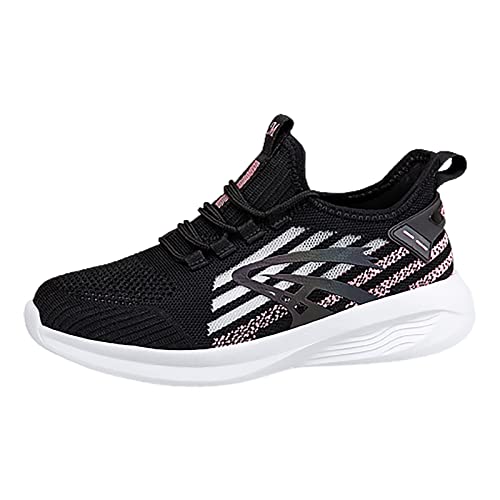 Zapatillas de mujer cómodas para caminar sin dolor con suela blanda antideslizante