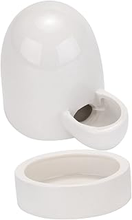 Outanaya 1 Set Rutin Chicken Drinker Pigeon Waterer Chick Feeder Quail Waterer Reptile Worm Dish Dog Water Chick Feeding Stand Poultry Water Feeder Chicken Feeding Supplies Pigeon Drinker