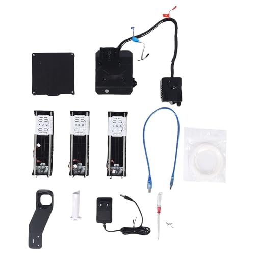 Mini 3D -Drucker, Schneller Heizung 4x4x4in Gebäude Größe 32 Bit 64 Bit 3D -Druckmaschine -Drucker für Anfänger und Bauen (EU-Stecker)