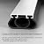 BOWSEN Garage Door Seals Bottom Weatherproof Weatherstrip Rubber Replacement Black 5/16 Inch T-End,16ft Long