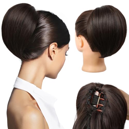 REECHO 8" Mini Claw Clip Ponytail Extension