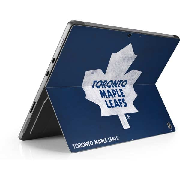 Skinit Tablet Decal Skin Compatible with Surface Pro 8 - Officially Licensed NHL Toronto Maple Leafs Distressed Design