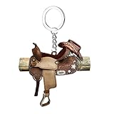 ∡Besondere Dekorationen: Der Sattel-Acryl-Autoanhänger verfügt über Sattel- und Western-Cowboy-Elemente und schafft ästhetische Meisterwerke, die Ihre einzigartige Persönlichkeit und Ihren Stil widerspiegeln.