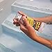 Flex Glue, Super Strong, Transparent, Rubberized Waterproof Adhesive, Works Underwater, Use on Pools, Showers, Outdoors, Concrete, Brick, Pavers, UV Resistant, 4 oz Squeeze Tube, Clear, 1-Pack