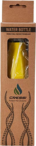 CRESSI Water Bottle H20 Stainless Steel - Stainless Steel Sports Bottle, Yellow, 500 ml - Image 4