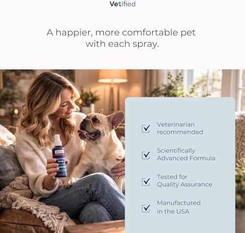 VETIFIED Yeast Dermatitis Spray for Dogs | Veterinary Strength Yeast Infection Treatment for Dogs, Paws and Ears | Topical Anti Yeast Care (+ 30 Day Vet Access) | 8 fl oz | NDC 86247-001-08 — view 9