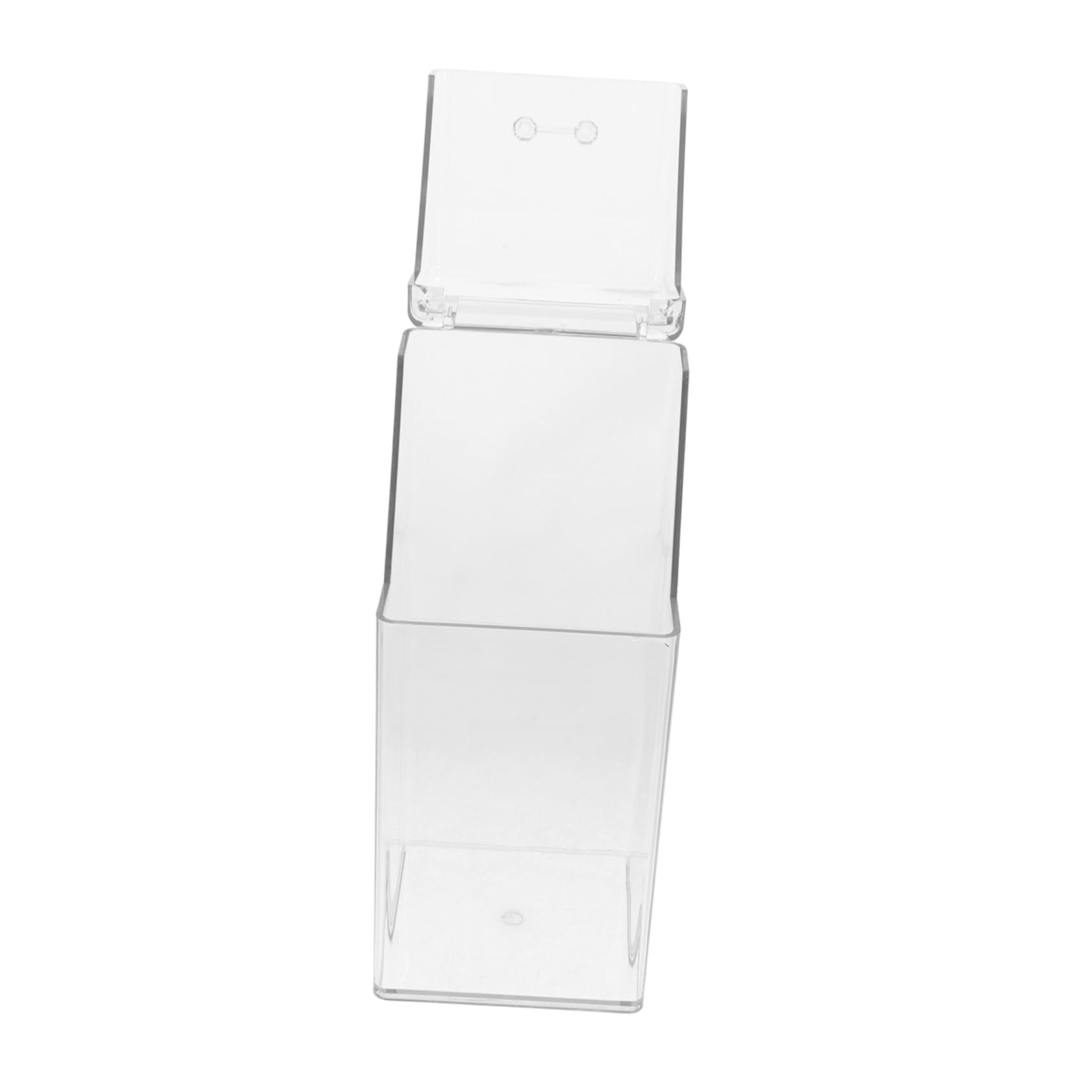 Gatuida 4pezzi Dispenser Per Maschere e Guanti Da Parete Contenitore Trasparente Per Organizer Con Scomparti Separati Per Ufficio e Laboratorio