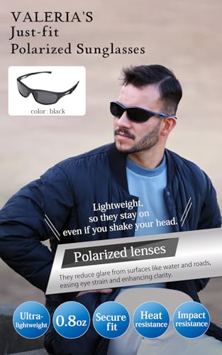 valeria Polarised Sports Sunglasses TAC Lenses Hard Case Included TYPE22
