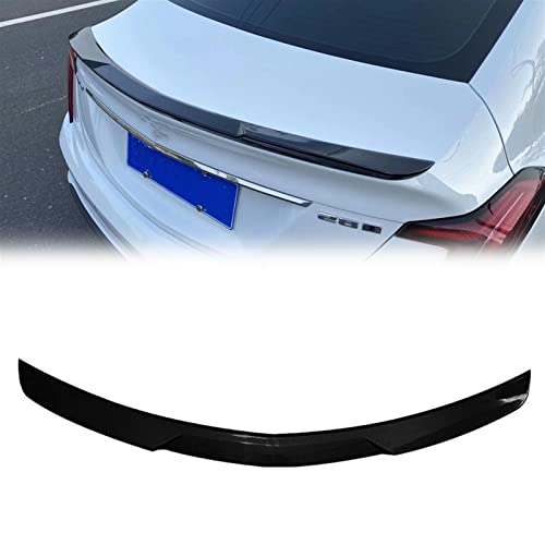 Aileron de coffre arrière noir brillant pour Cadillac CT5 2019-2021 style kit carrosserie