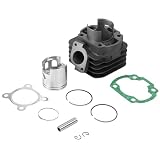 NICECNC Big Bore Rebuild Kit 70cc 2-Stroke Fits Most Chinese Scooters with Jog/Minarelli, Compatible with Yamaha Clone Motors, Compatible with Jonway, Compatible with Jmstar Roketa and Many Others