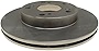 ACDelco Silver 18A1319A Front Disc Brake Rotor