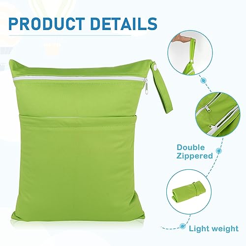 Sac à langer humide anti-fuite pour stocker les couches de bébé L10 - 4