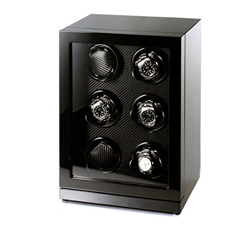 Raoul U.Braun Uhrenbeweger Grandessa für 6 Uhren Klavierlack Schwarz Cover