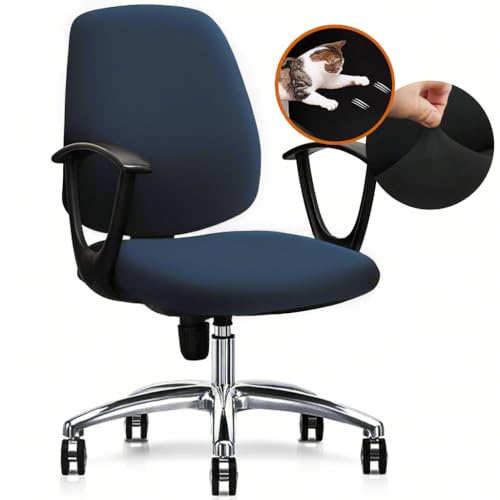 DHXYZZB Computer Office Chair Cover - 2PCS Protective Stretchable Chair Covers Stretch Chair Slipcover, Removable Washable Universal Chair Cover Slipcove Chair Seat Cover Protector Cover