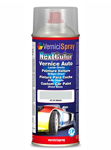 Spray Pintura Coche compatible con RENAULT CLIO 369/04 BLANC GLACIER - Aerosol pintura para reparar carrocería 400 ml