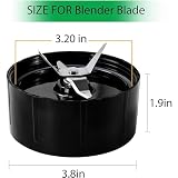 Magic Bullet Cross Blade, części zamienne do Cross Blade z uszczelkami do Magic Bullet 1001 Blender