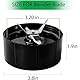 Magic Bullet Cross Blade, Ersatzteile für Cross Blade mit Dichtungen für Magic Bullet 1001 Blender