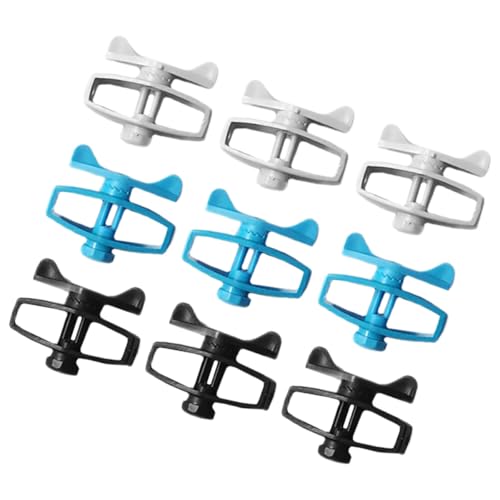 VICASKY 9 Stück Zaunspanner Tragbarer Draht und Bandspanner aus Robustem Material Geradliniger Spanner für Gleichbleibende Spannung Vielseitig für Elektrozäune und Außenanwendungen