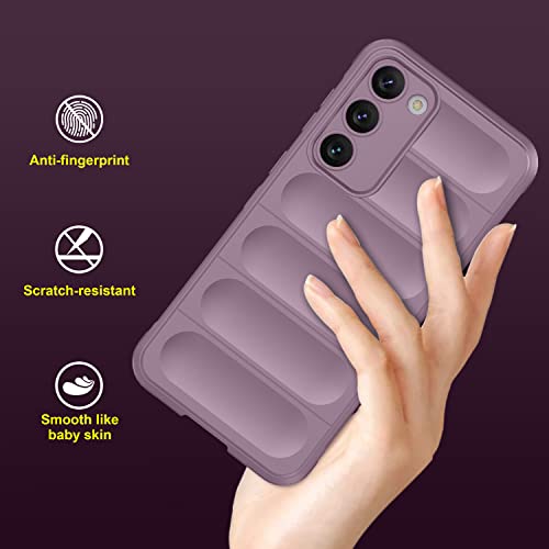 Image of Amazon Brand - Solimo Back Case Cover for Samsung Galaxy S23 Plus 5G | Compatible for Samsung Galaxy S23 Plus 5G Back Case Cover | Liquid Silicon Magic Case for Samsung Galaxy S23 Plus 5G | Lavender