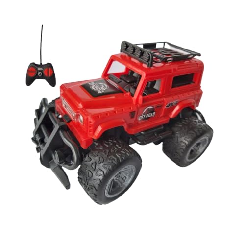 Brinquedo Carrinho de Controle Remoto Off Road Diversão (Vermelho)