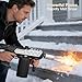 FCZON Flame Thrower Gun, Detachable Cooking Propane Torch Gun with Adjustable Flame, Powerful Blow Torch for BBQ, Searing Steak, Welding, Camping((Propane Tank Not Included)