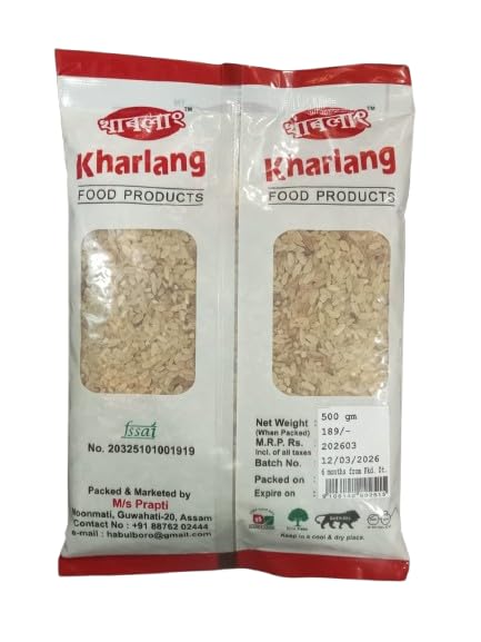 Image of KHARLANG Komal Saul Magic Rice, Premium Healthy Rice, No Cooking Required, Vegetarian, 500g
