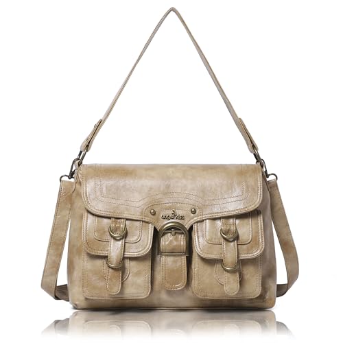 Image of Angel Kiss Purses and Handbags for Women,Vegan Leather Hobo Purses Crossbody Hobo Bag Tote Satchel Handbags