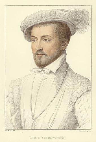 Tableau Anne Duc De Montmorenci Hans Holbein poster art mural décoration 60x90