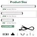 T5 Reptile Light Fixture Green Combo Kit 24W Light Fixture Reptile Terrarium Hood 10.0 UVB Light Bulb Fluorescent Tube Ideal for Tropical and Deserts Such as Bearded Dragon Lizards and Tortoises