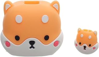 واقي شاحن وكابل من السيليكون الصلب بتصميم شخصيات كرتونية CH-019 من جي-باور، مكونة من قطعتين، متعددة الألوان