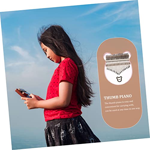 BIENKA 2 ensembles avec autocollants Bois Enfants Musique Forme Clés Main Pratique Mbira Doigt Rose Adultes et Acrylique… - Les Beatles, Paul McCartney, John Lennon, RIngo Starr, George Harrison BIENKA 2 ensembles avec autocollants Bois Enfants Musique Forme Clés Main Pratique Mbira Doigt Rose Adultes et Acrylique… – Image 6