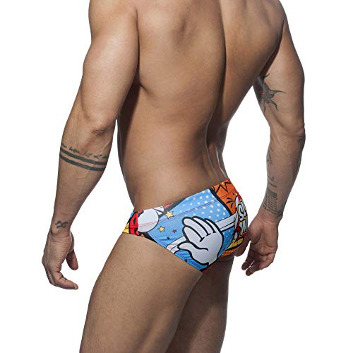 UXH Mens Swimsuit Briefs Padded Swimwear Male Sexy Fashion Swimming Bikini Board Briefs…3