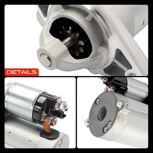 A-Premium Starter Motor Compatible with Toyota Yaris 2006-2018, Echo 2003-2005 & Scion xB/xA 2004-2006, 12V 1.6KW 10-Teeth Clockwise, Replace# 2810021061, 4280000024 by A-Premium - Image 9