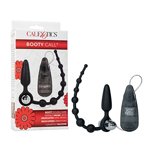 California Exotic Novelties Booty Call Booty Double Dare Vibrateur Noir