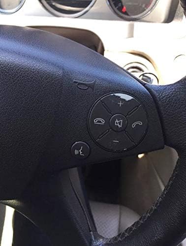 Miniatura 6 de Calcomanía de reparación de botón desgastado de dirección marrón de Estados Unidos 2008-2014 compatible con Mercedes Benz C, E, GLK y clase W (video