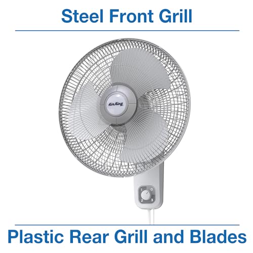 Air King 9016 16-Inch Oscillating Wall-Mount Fan, view 6