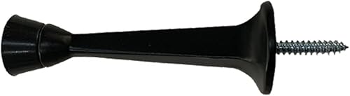 Miniatura 11 de Paquete de 10 topes de puerta de resorte de latón pulido, tapón de puerta flexible con punta de goma - Tope de puerta de resorte - Design House